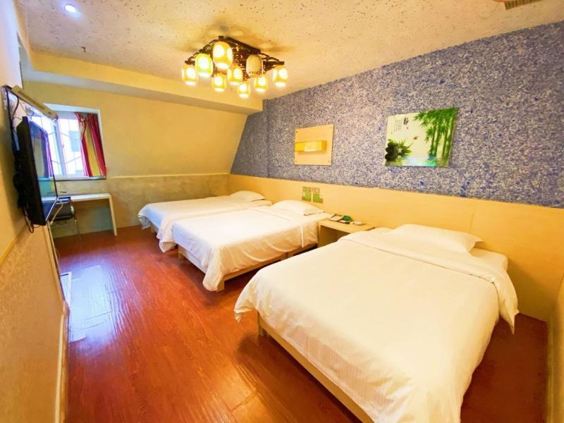 Greentree Alliance Shandong Zibo Zhangdian Xiaoshangpin Renmin Road Hotel Exteriör bild