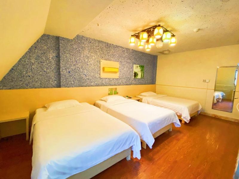 Greentree Alliance Shandong Zibo Zhangdian Xiaoshangpin Renmin Road Hotel Exteriör bild