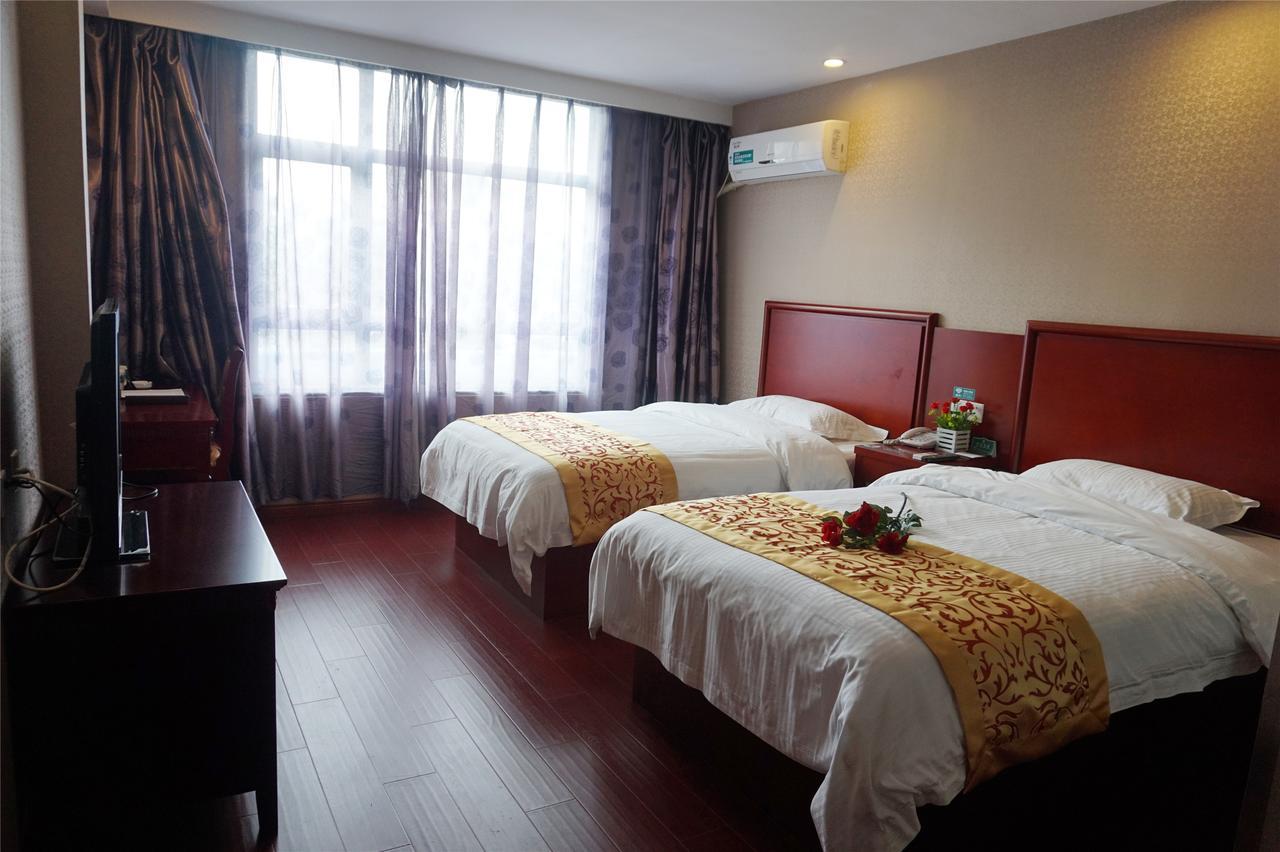 Greentree Alliance Shandong Zibo Zhangdian Xiaoshangpin Renmin Road Hotel Exteriör bild